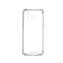 Capa de Silicone Dura para Huawei P30 Lite Transparente Capa de Silicone Dura para Huawei P30 Lite Transparente
